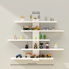 CollectorStyle: Modern Wall Shelves – Adjustable, Sturdy & Floating for Figures, Building Blocks & Collectibles in the Living Room