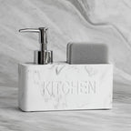 Soap Dispenser Press Pump Sandstone Texture Marbling