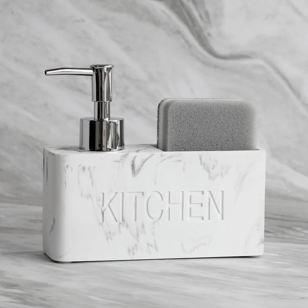Soap Dispenser Press Pump Sandstone Texture Marbling