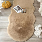 GentleSpace: Modern Polygonal Plush Carpet – Ideal for Office, Bedroom & Indoor Decor