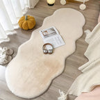 GentleSpace: Modern Polygonal Plush Carpet – Ideal for Office, Bedroom & Indoor Decor