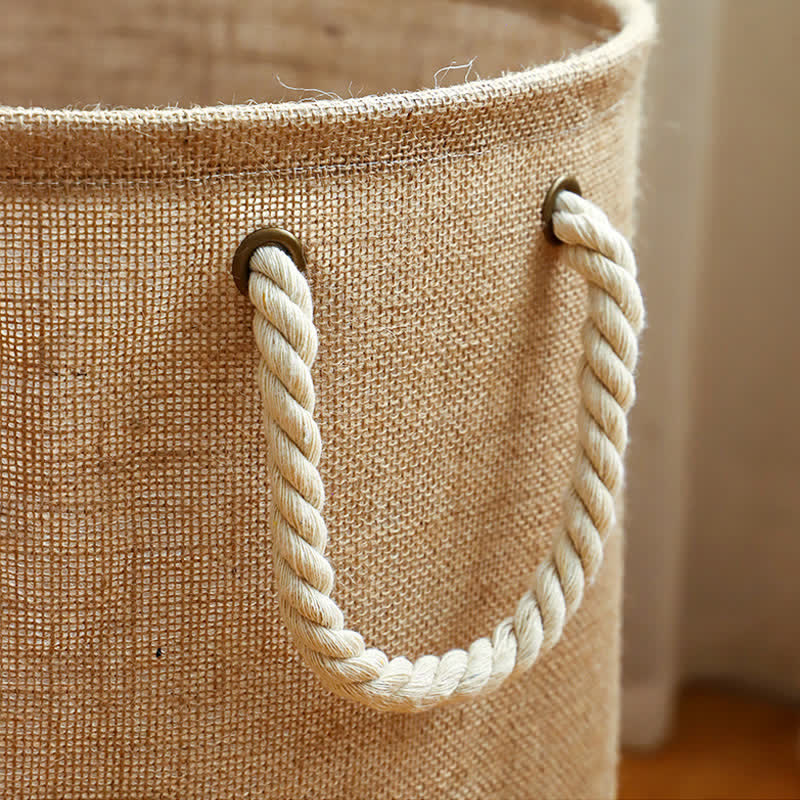 SauberLeichtigkeit: Compact Laundry Basket – Waterproof, Lightweight & Ideal for Laundry, Towels & Toys