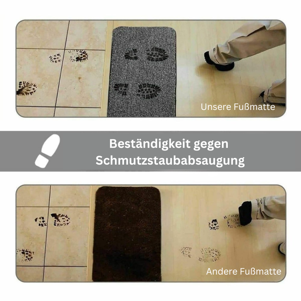 SauberSchritt: Dirt-Trapping Doormat – Absorbent, Washable & Non-Slip for Front Door & Entrance Area