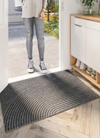 SaubererWeg: Durable PVC Doormats with Secure Grip – for Apartment & Hallway