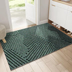 SaubererWeg: Durable PVC Doormats with Secure Grip – for Apartment & Hallway