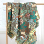 Savanna Dream: Cotton blankets made of cotton with reversible function & distinctive pattern – for bedroom & lounge