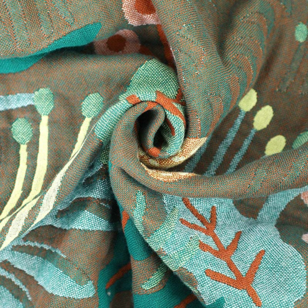 Savanna Dream: Cotton blankets made of cotton with reversible function & distinctive pattern – for bedroom & lounge