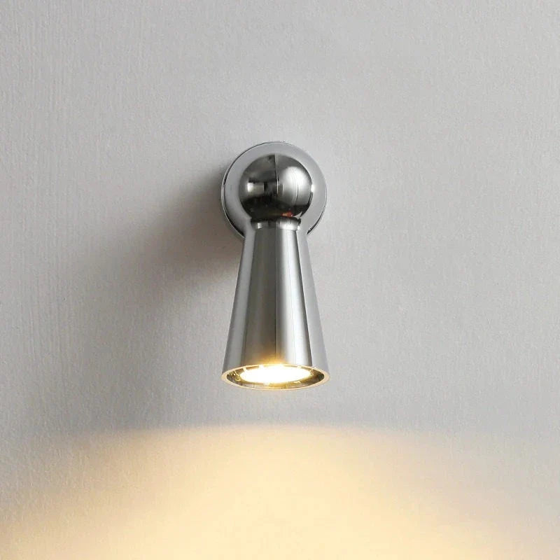Varelle – Nordic Chrome Metal Adjustable Wall Lamp LED
