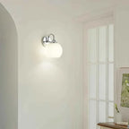 Brevio Wall Lamp | Chrome Finish, Soft Ambient Lighting