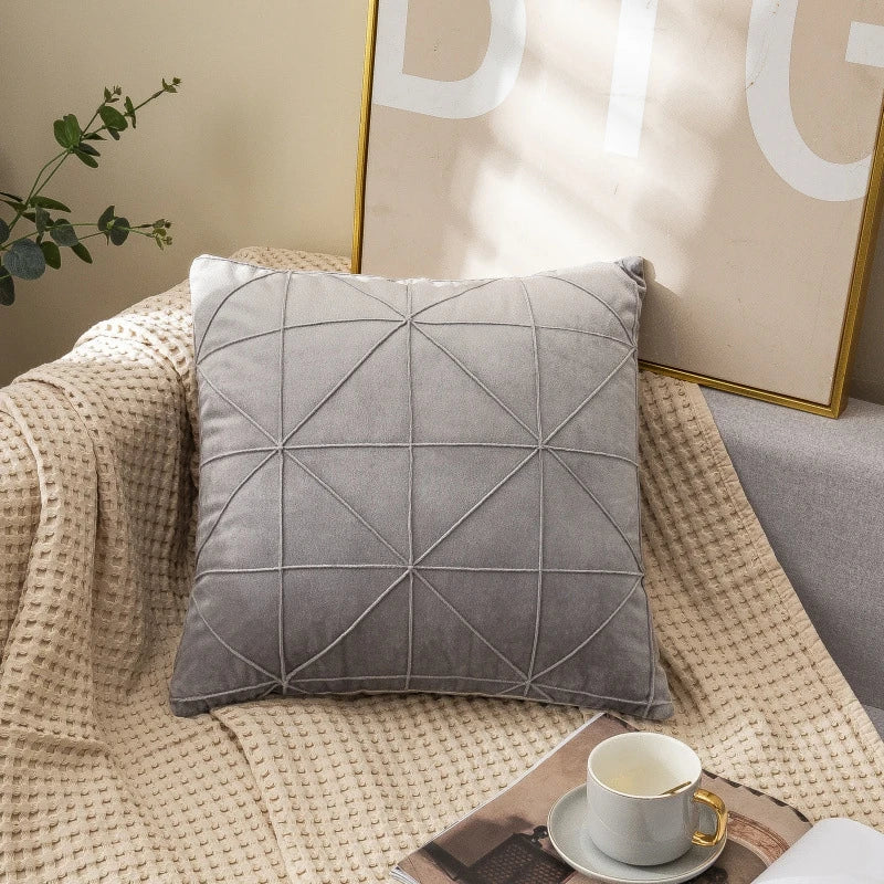 Veltrena - Velvet Decorative Pillow Cover