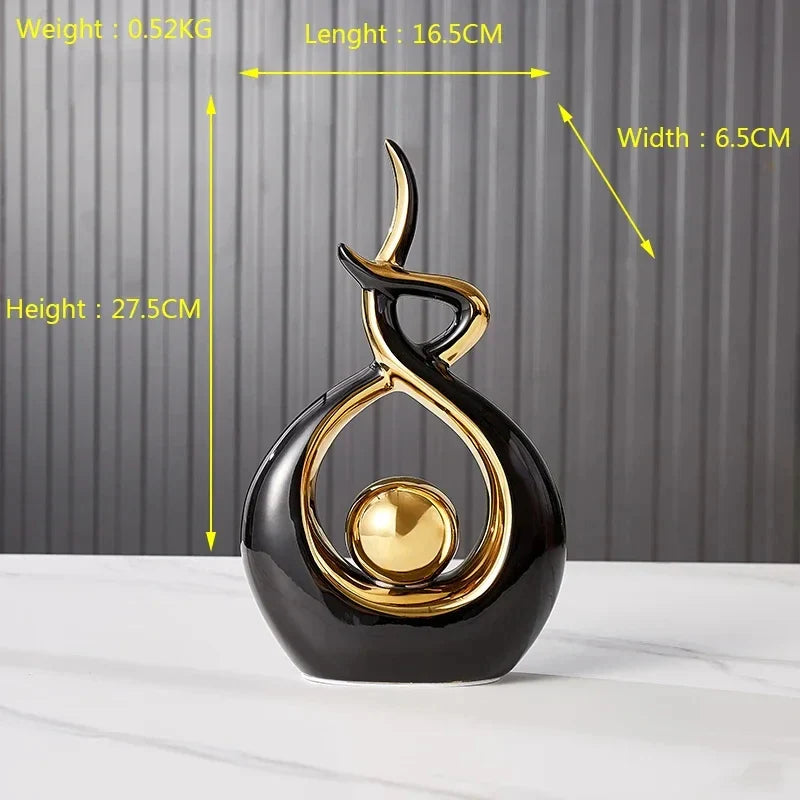 Norviq - Scandinavian Ceramic Decorative Figurine