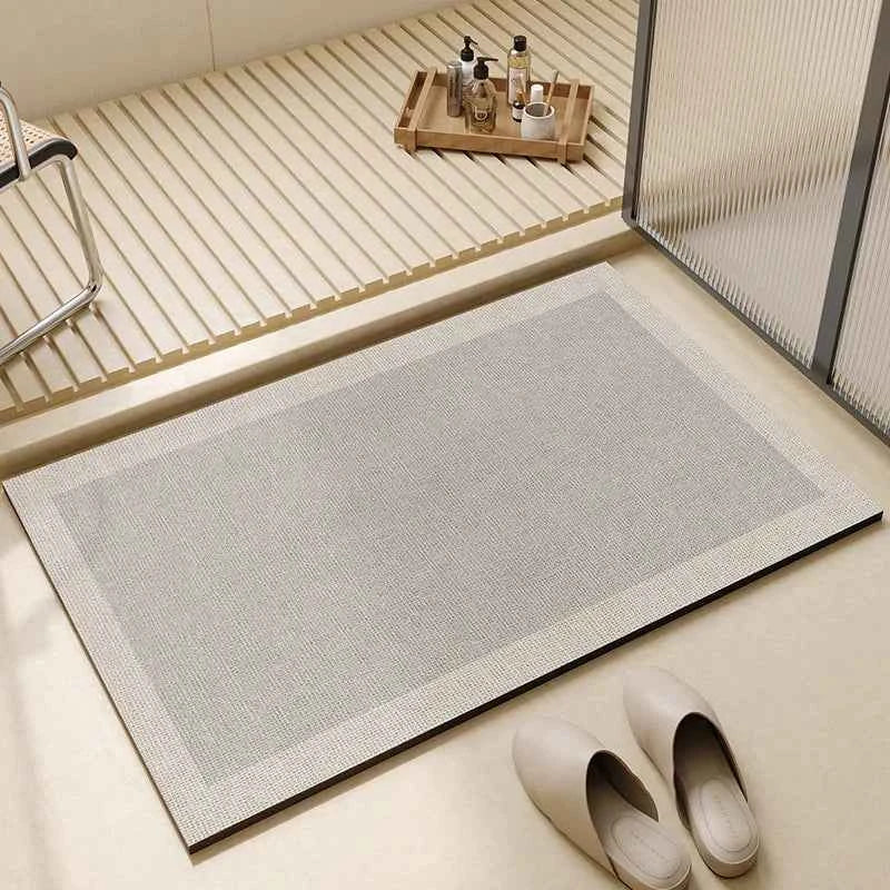 Bela Bath Mat | Super Absorbent, Non-Slip Rubber Base