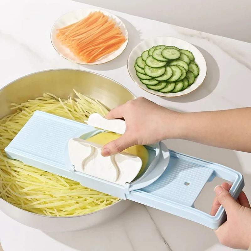 Vegetable Slicer, Hand Guard Design, Multi Function, Manual Operation