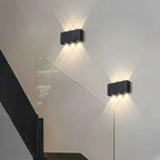 Belo Wall Lamp | Wireless Touch Control, Wood-Grain Design