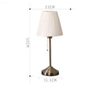Veloura - Luxurious Metal Table Lamp in American Style