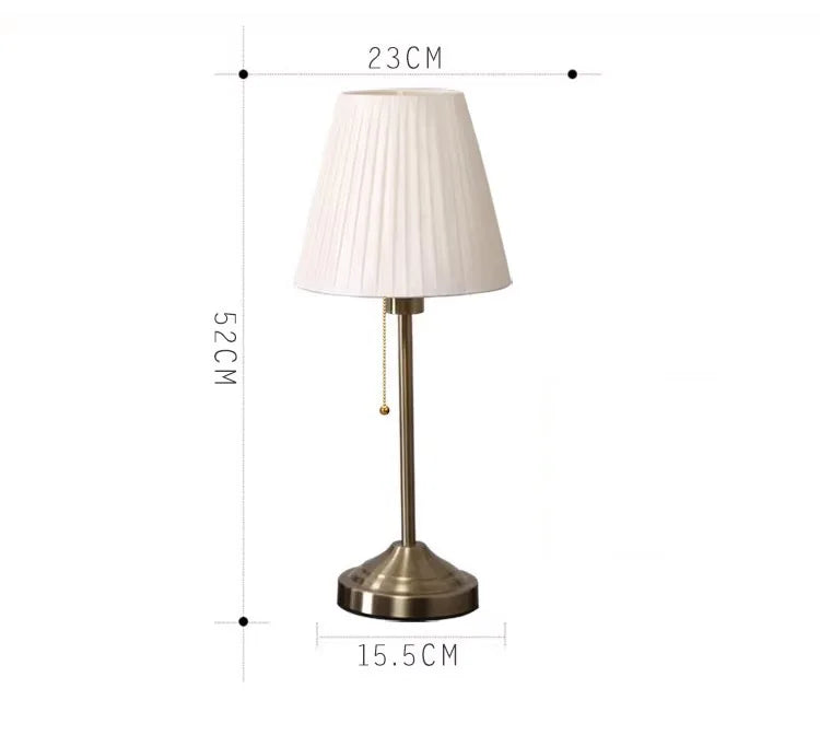 Veloura - Luxurious Metal Table Lamp in American Style