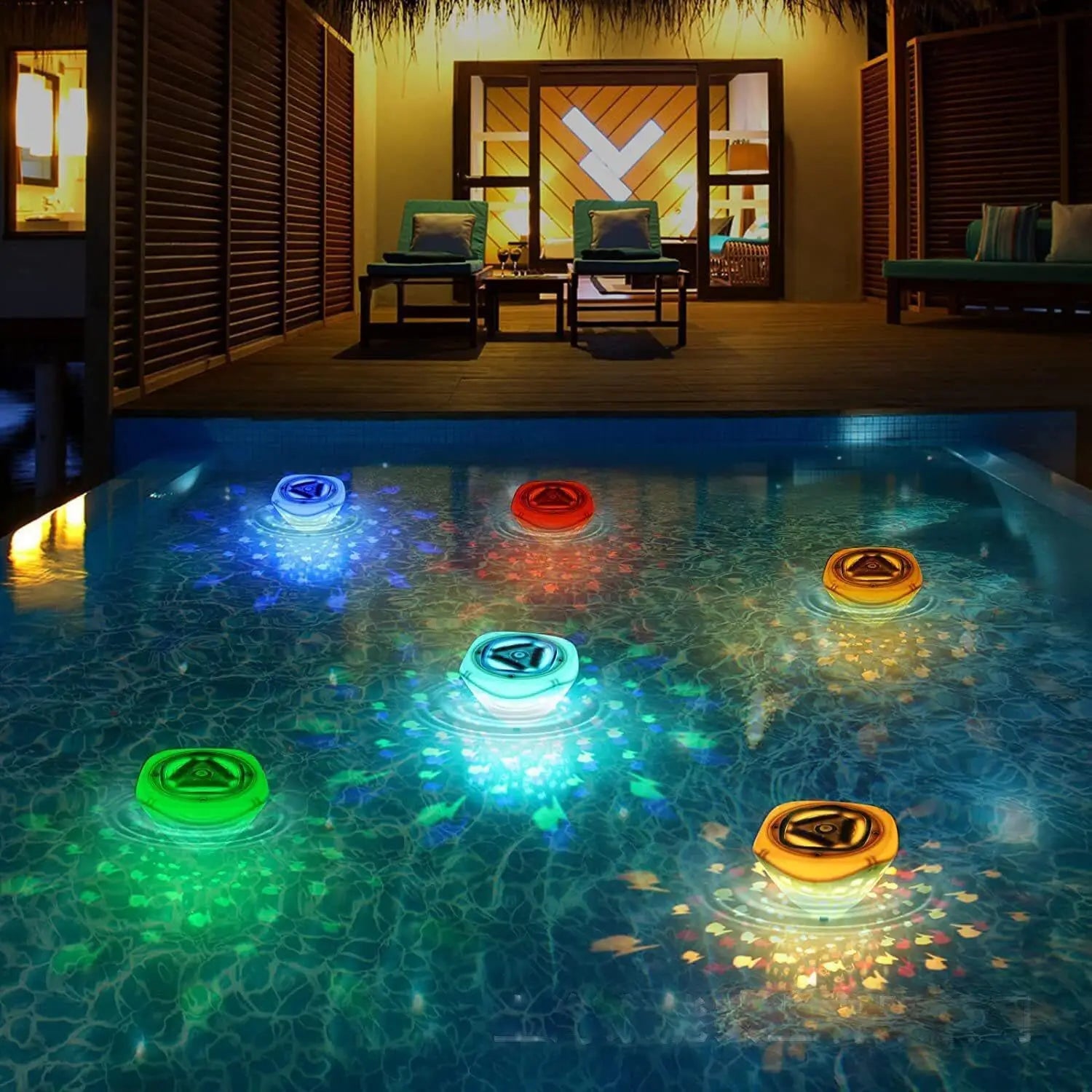 Luvira - Floating Waterproof Pool Light Colorful