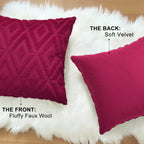 Elarina - Christmas Throw Pillow Decorative Cushion Set of 2
