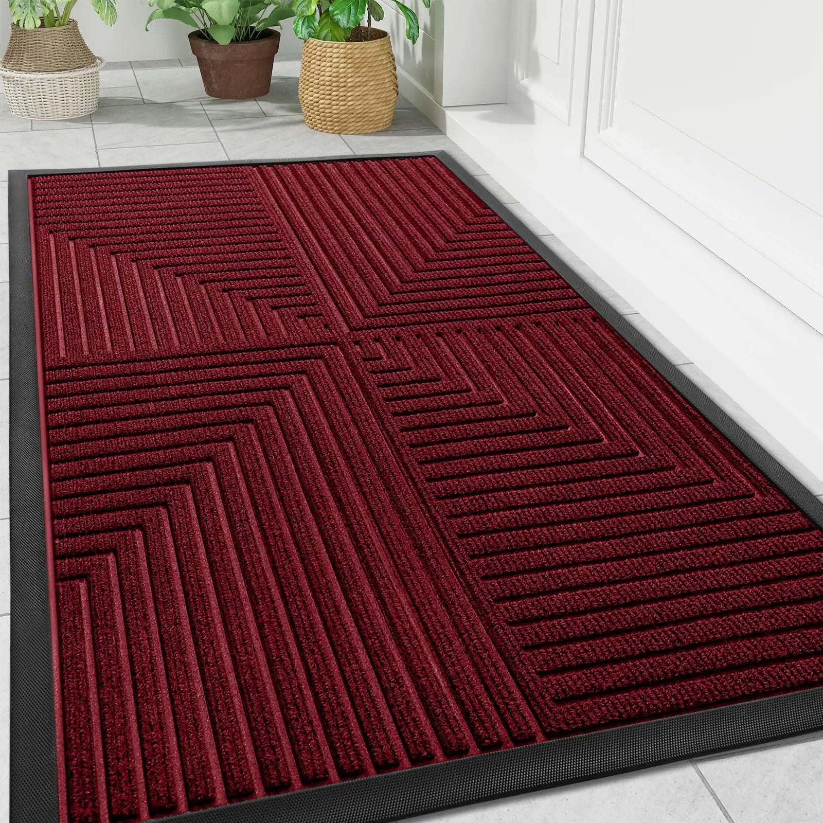 Aetheron - Door Mat Non-Slip for Heavy Use Indoors and Outdoors