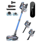 Florian - Cordless Vacuum Cleaner 450W with Removable Battery and Touchscreen
