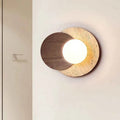 Bela Wabi-Sabi Wall Lamp | Natural Stone & Wood, Soft Ambient Glow
