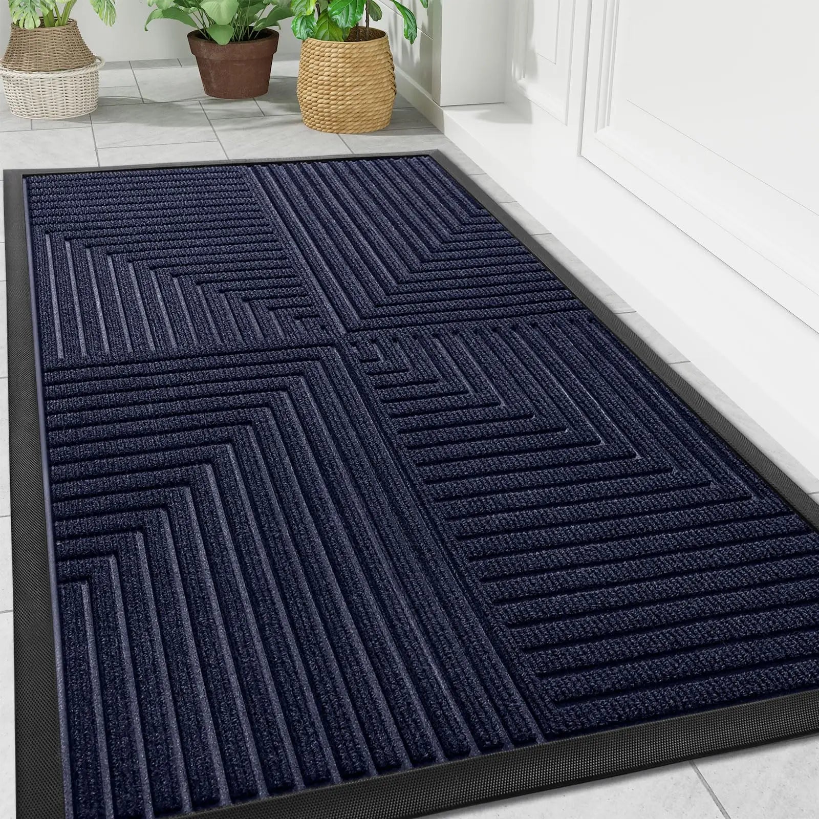 Aetheron - Door Mat Non-Slip for Heavy Use Indoors and Outdoors