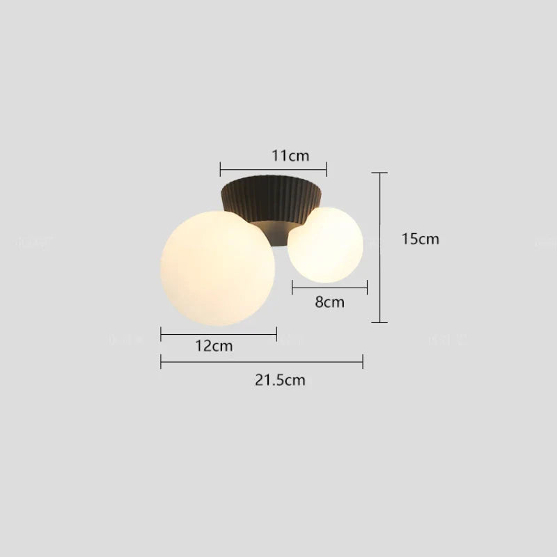 Bela Ceiling Light | French Modern Design, Soft Diffused Glow