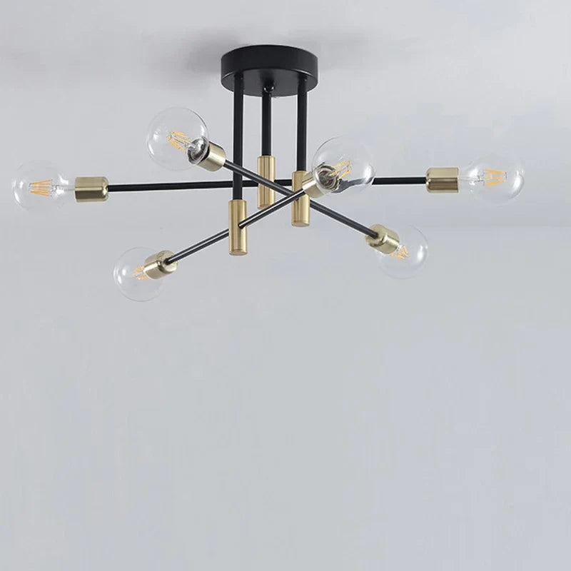 Draxion - Industrial Retro Ceiling Lamp E27
