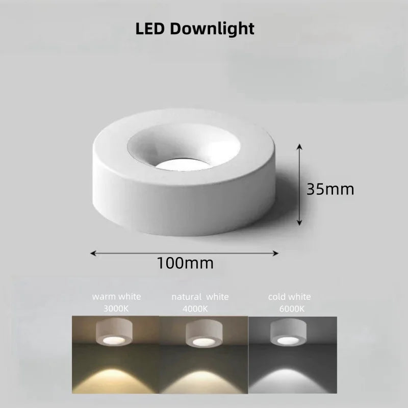 Elyrann - Ultra Thin COB LED Ceiling Spot Light