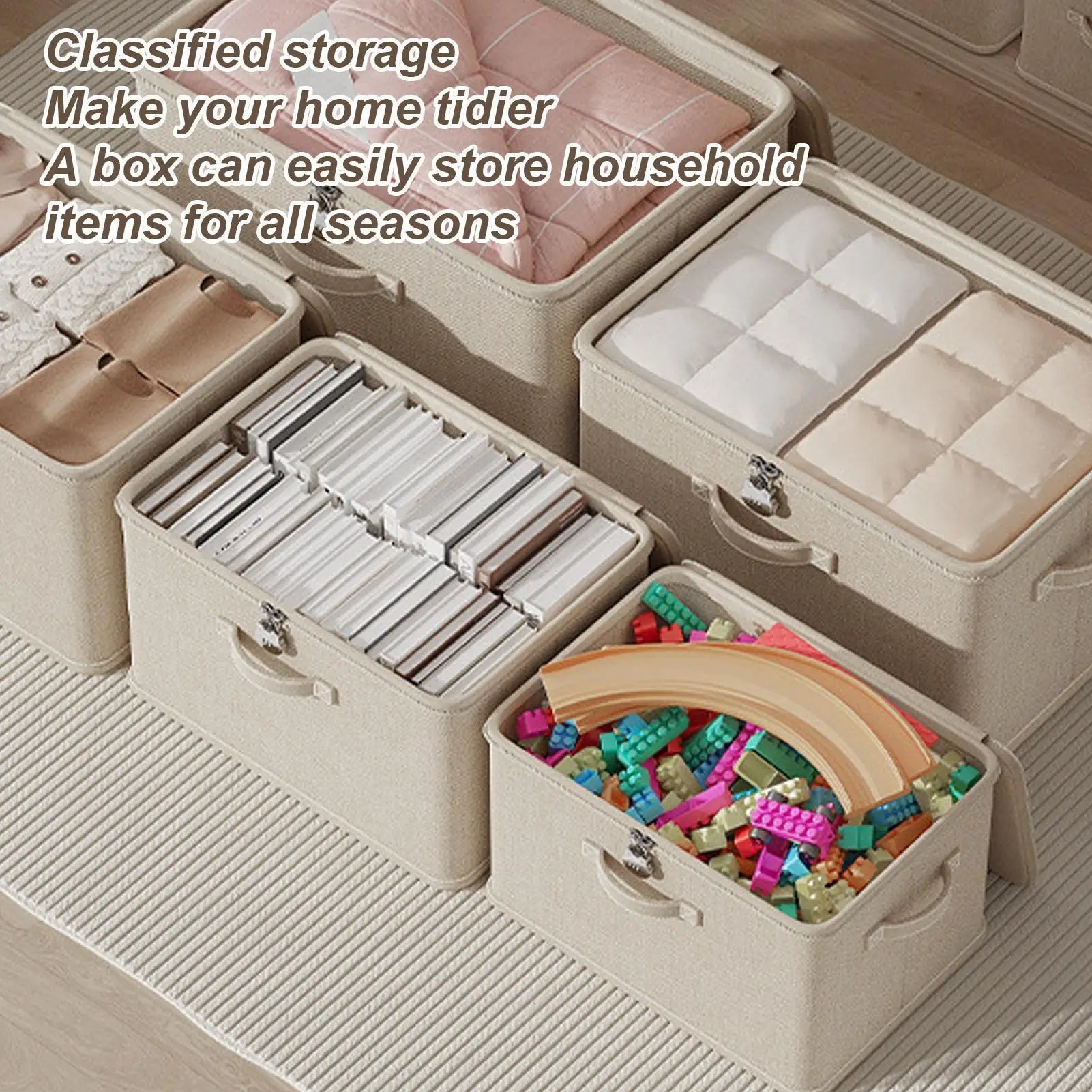 Virello – Lockable Clothing Storage Box Organizer