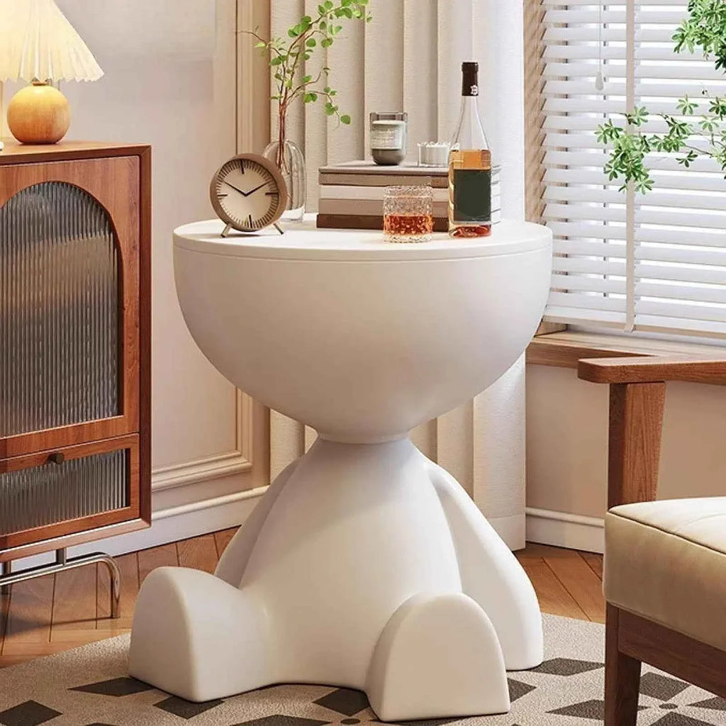 Buno Bear Side Table | Multi-Functional with Hidden Storage