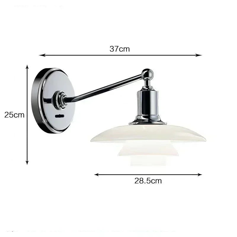 Eosphoros - Modern Wall Lamp of Metal in Simple Style