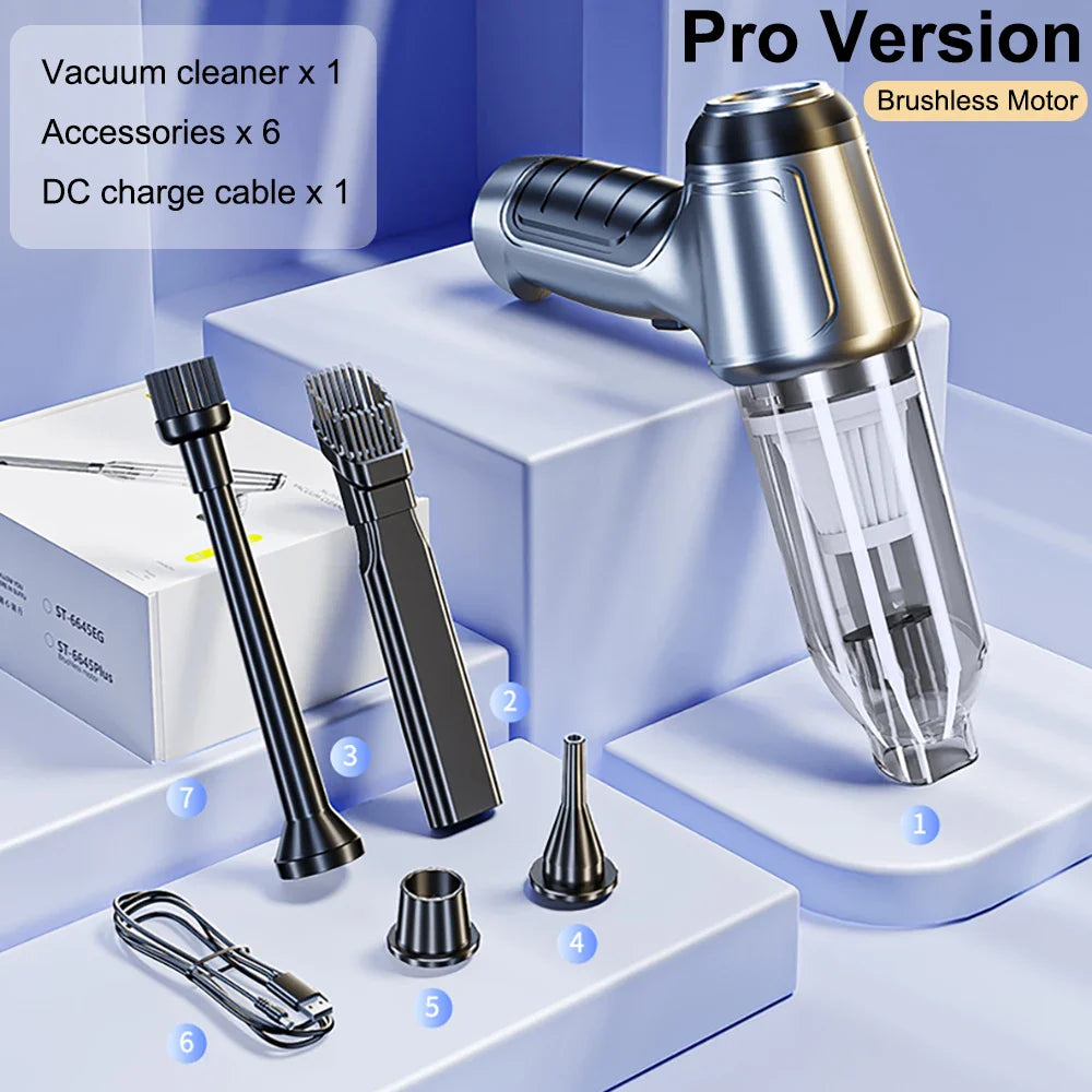 Tavix – Powerful Small Wireless Vacuum Cleaner for Car and Home
