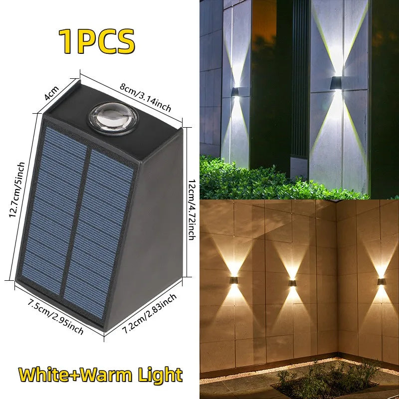 Lunviro – Solar LED Wand Lamp for Outdoor Use
