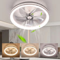 Orvellayne - Round Ceiling Fan with Dimmable LED Lamp