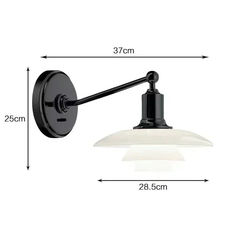 Eosphoros - Modern Wall Lamp of Metal in Simple Style