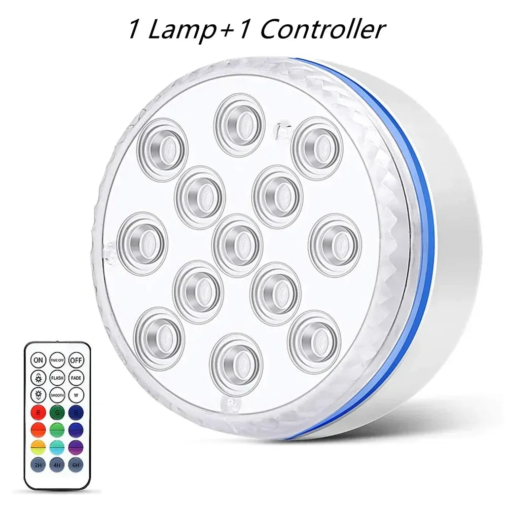 Dunavix - RGB Underwater Lamp With Remote Control IP68