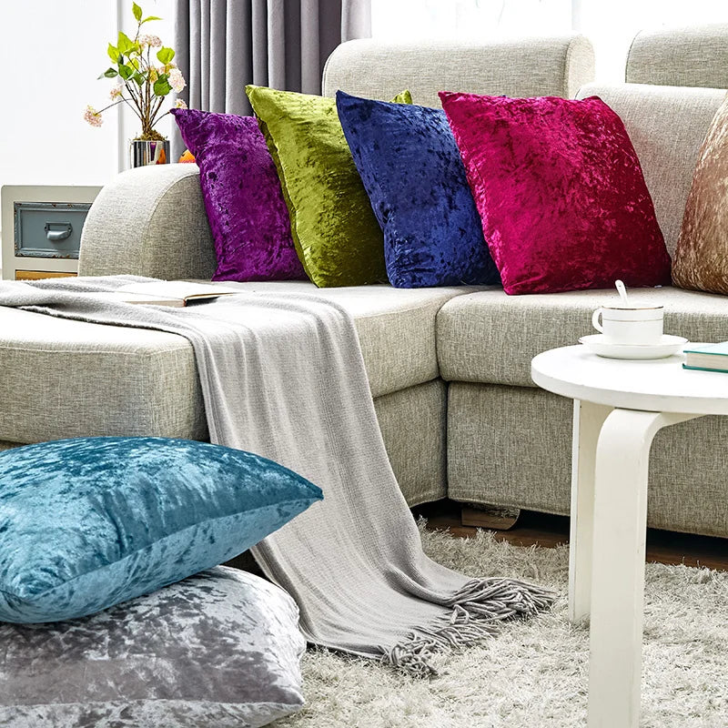 Carina - Super Soft Velvet Decorative Cushion for Sofa and Living Room