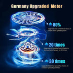 Virelto - Cordless Car Handheld Vacuum Cleaner 98000Pa Powerful Suction