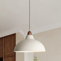 ScandiHolz: Scandinavian Pendant Light made of Wood & Metal – for Kitchen & Dining Area