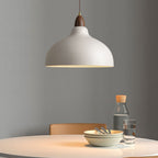 ScandiHolz: Scandinavian Pendant Light made of Wood & Metal – for Kitchen & Dining Area