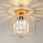 ScandiBall: Minimalist Pendant Light Glass Round – Elegant & Bright for Hallway & Living Room