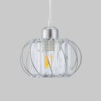 ScandiBall: Minimalist Pendant Light Glass Round – Elegant & Bright for Hallway & Living Room