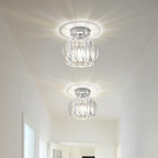 ScandiBall: Minimalist Pendant Light Glass Round – Elegant & Bright for Hallway & Living Room