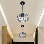 ScandiBall: Minimalist Pendant Light Glass Round – Elegant & Bright for Hallway & Living Room