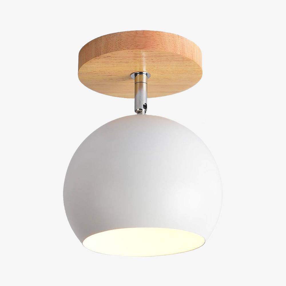 Scandinavian Ceiling Light with Adjustable E27 Socket