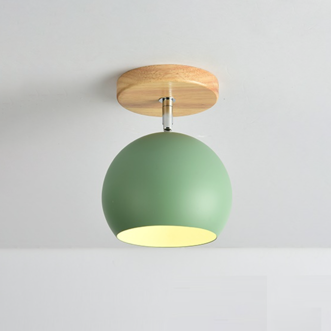 Scandinavian Ceiling Light with Adjustable E27 Socket