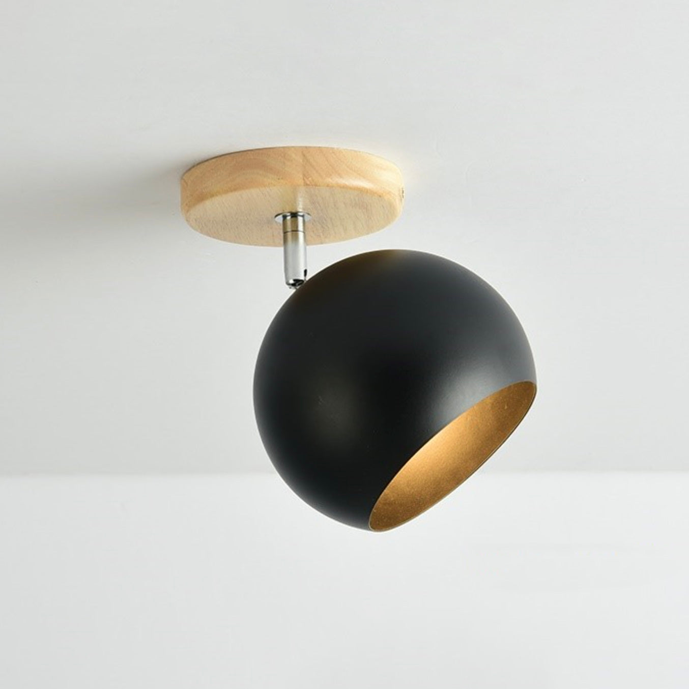Scandinavian Ceiling Light with Adjustable E27 Socket