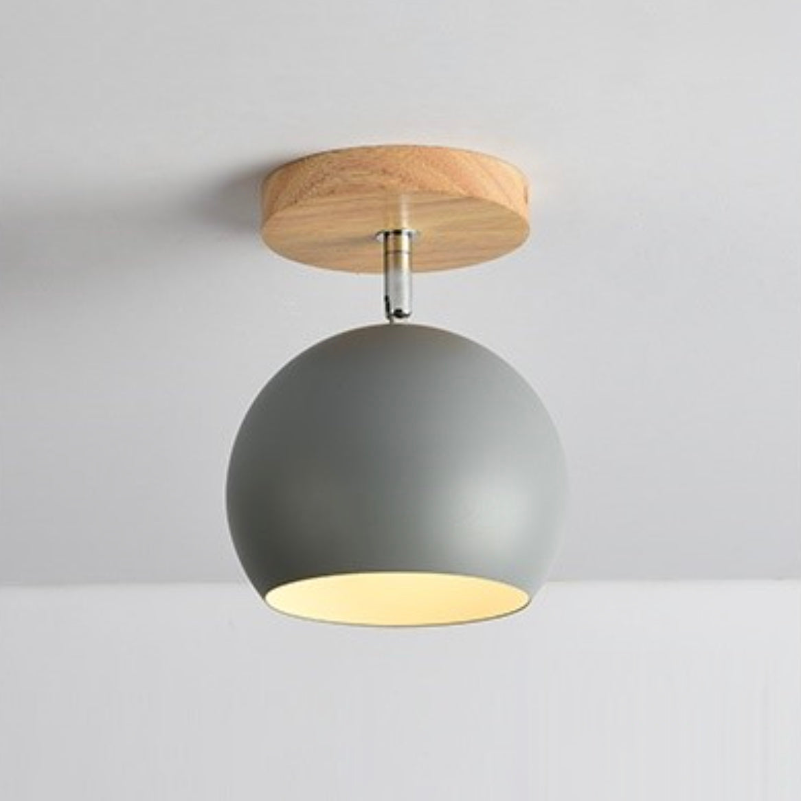 Scandinavian Ceiling Light with Adjustable E27 Socket