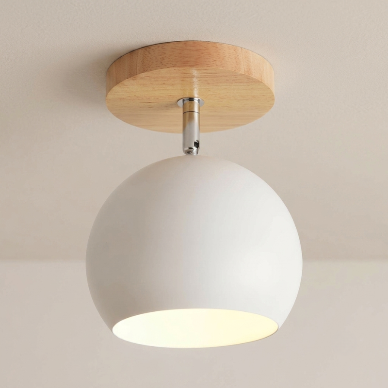 Scandinavian Ceiling Light with Adjustable E27 Socket